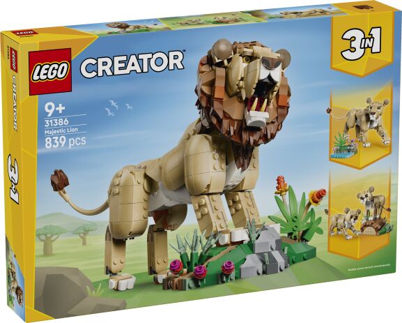 LEGO® Creator 3in1 Wild Animals: Majestic Lion (31386) (0)