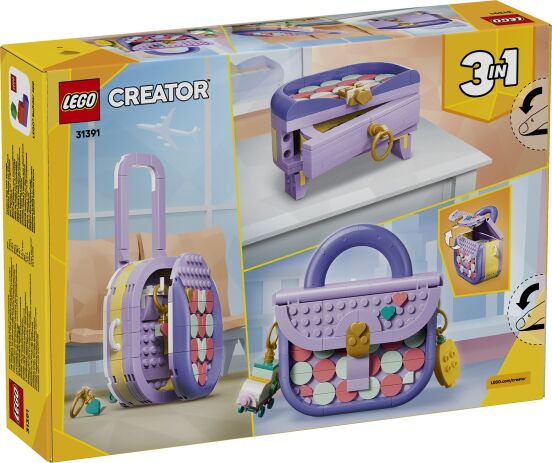 LEGO® Creator 3in1 Art Fashion Bag With Storage (31391) (11)