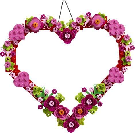 LEGO Heart Ornament (40638) (1)