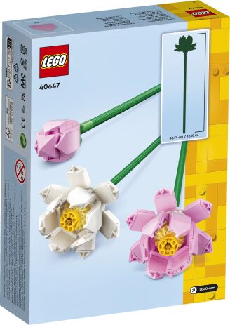 LEGO Botanicals Lotus Flowers (40647) (4)