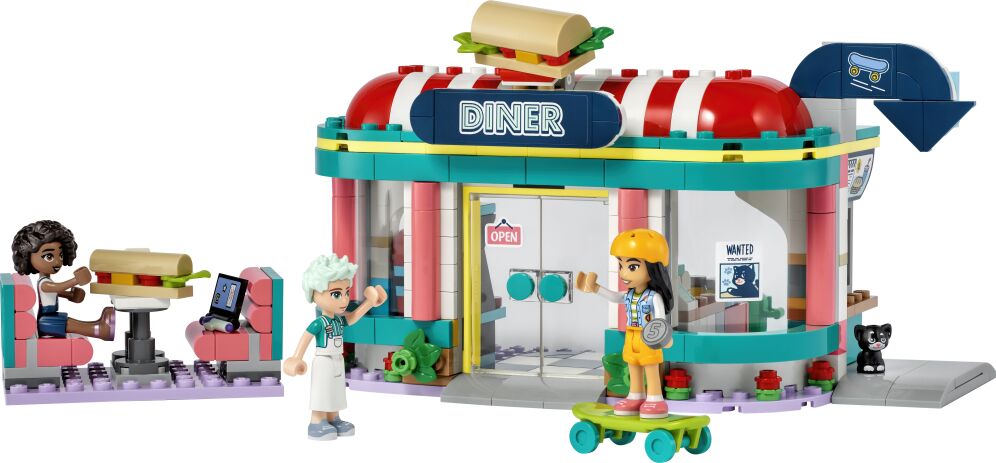 LEGO Friends Heartlake Downtown Diner (41728) (1)