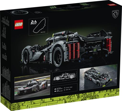 LEGO Technic Peugeot 9X8 24H Le Mans Hybrid Hypercar (42156) (9)