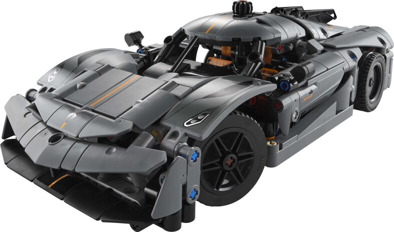 LEGO Technic Koenigsegg Jesko Absolut Grey Hypercar (42173) (1)