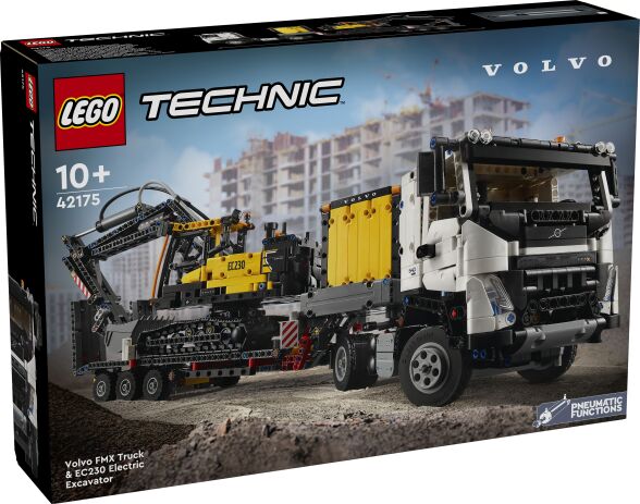 LEGO Technic Volvo FMX Truck & EC230 Electric Excavator (42175) (0)