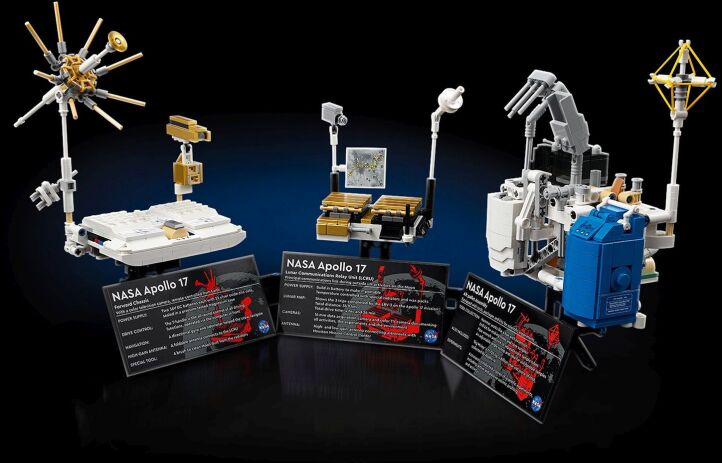 LEGO Technic NASA Apollo Lunar Roving Vehicle-LRV (42182) (2)