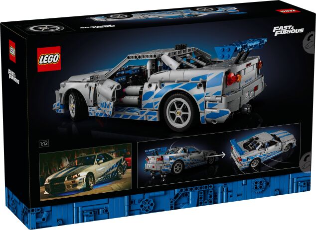 LEGO Technic 2 Fast 2 Furious Nissan Skyline GT-R (R34) (42210) (11)