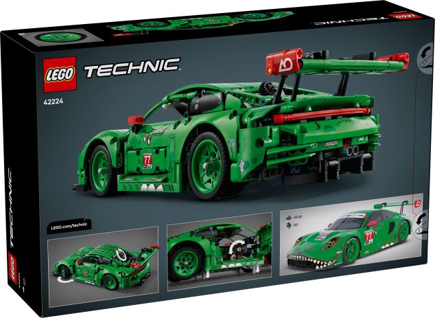 LEGO Technic Porsche 911 GT3 R REXY AO Racing Car (42224) (9)