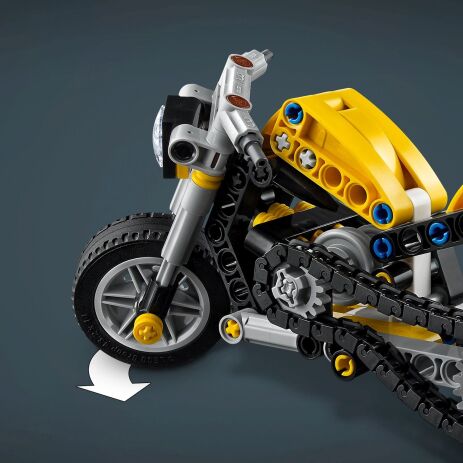 LEGO Technic Yellow Motorcycle (42225) (2)