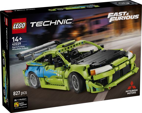 LEGO® Technic Fast & Furious Mitsubishi Eclipse Car (42229) (0)