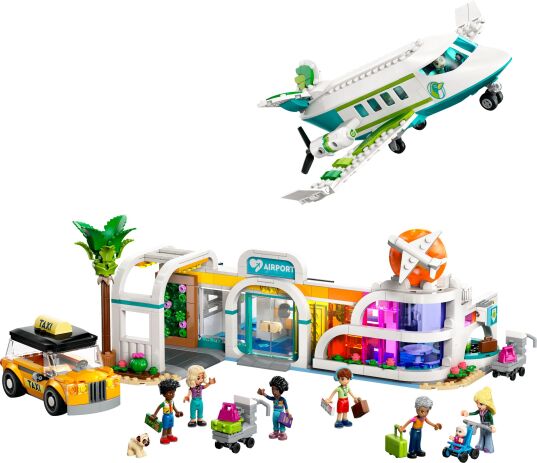 LEGO Friends Heartlake City Airport & Airplane (42656) (1)