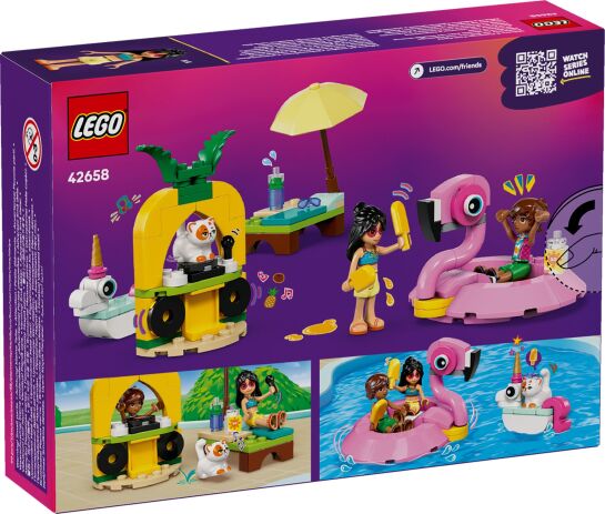 LEGO Friends Unicorn & Flamingo Pool Party (42658) (10)