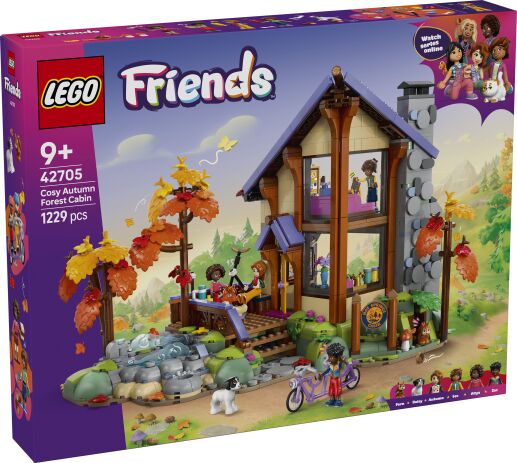 LEGO® Friends Cozy Fall Forest Cabin (42705) (0)