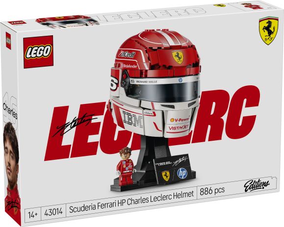 LEGO® Editions Scuderia Ferrari HP Charles Leclerc Helmet (43014) (0)