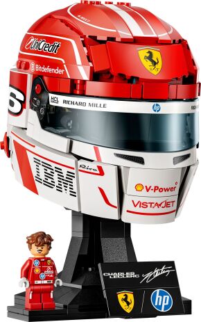 LEGO® Editions Scuderia Ferrari HP Charles Leclerc Helmet (43014) (1)