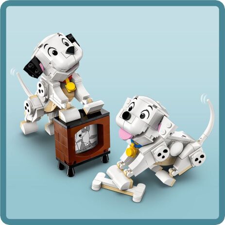 LEGO Disney Lucky & Penny 101 Dalmatians Puppies (43271) (3)
