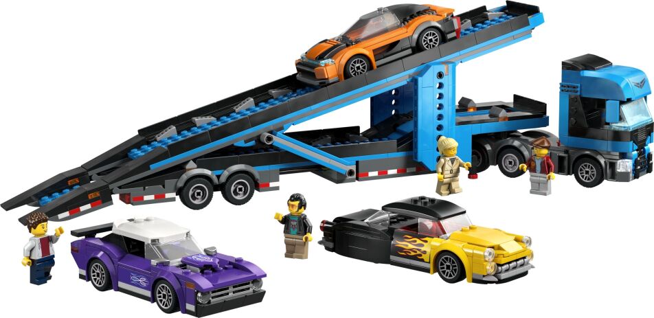 LEGO® City Car Transporter Truck With Sports Cars (60408) (1)