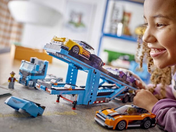 LEGO® City Car Transporter Truck With Sports Cars (60408) (5)