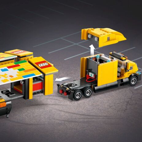 LEGO City Yellow Delivery Truck (60440) (2)