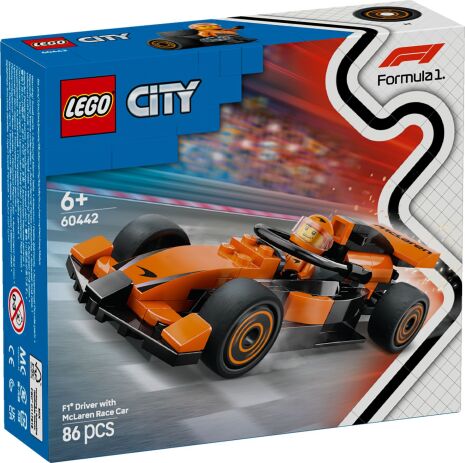 LEGO City F1 Driver With McLaren Race Car (60442) (0)