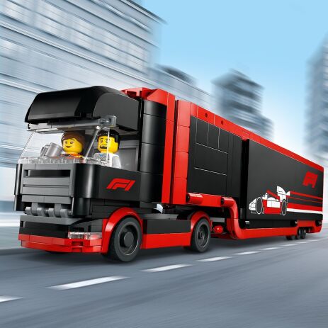 LEGO City F1 Truck With RB20 & AMR24 F1 Cars (60445) (2)