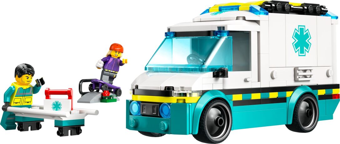 LEGO City Emergency Ambulance (60451) (1)