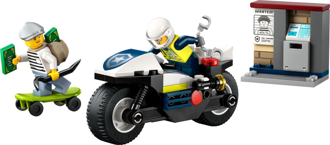 LEGO City Police Motorcycle Chase (60455) (1)