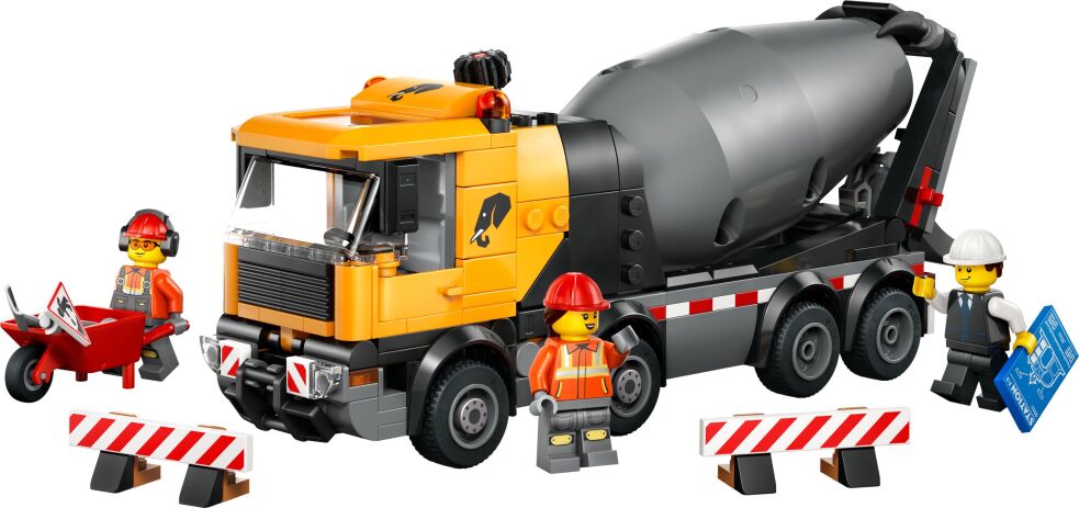 LEGO City Cement Mixer (60478) (1)