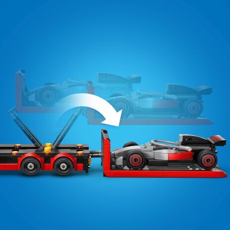 LEGO City F1 Display Truck With AUDI F1 Race Car (60493) (3)