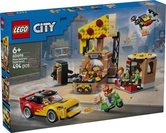 LEGO® City Pizza Delivery Experience With Vehicles (60496) (0)