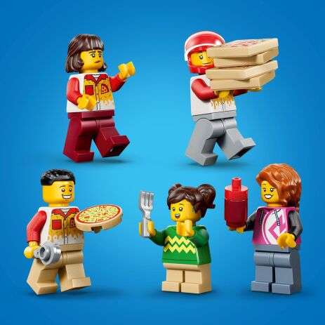 LEGO® City Pizza Delivery Experience With Vehicles (60496) (7)