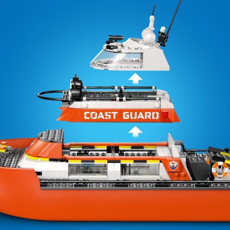 LEGO City Coast Guard Rescue Boat & Helicopter (60504) (2)