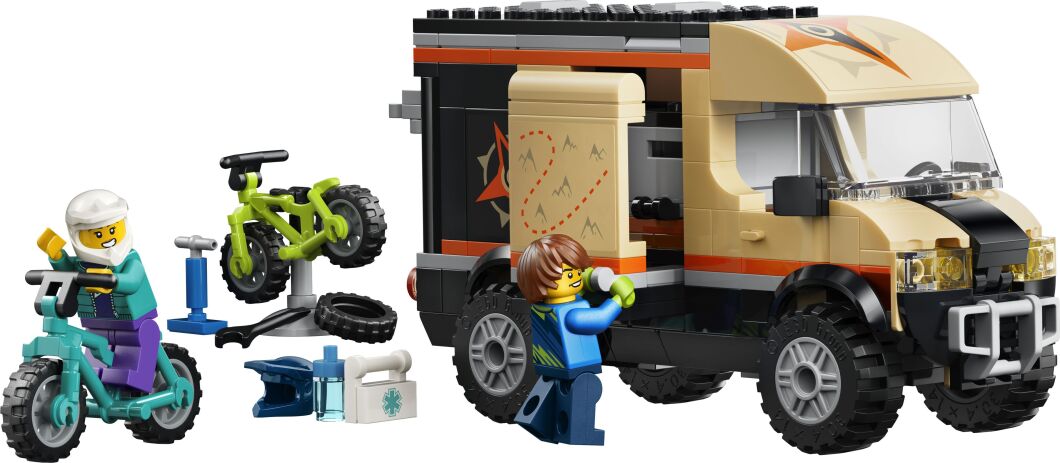 LEGO® City Mountain Bike Adventure Van (60512) (1)
