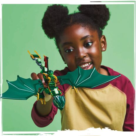 LEGO Ninjago Lloy's Green Forest Dragon (71829) (2)