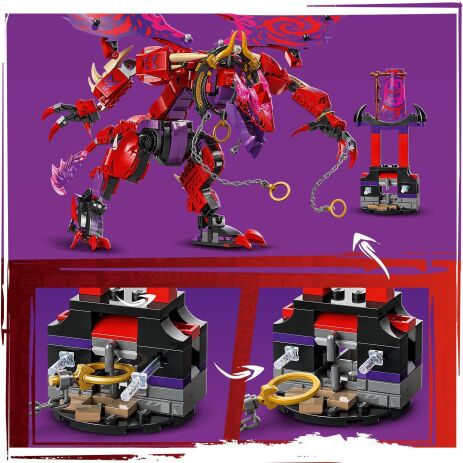 LEGO Ninjago Thunderfang Dragon Of Chaos (71832) (2)