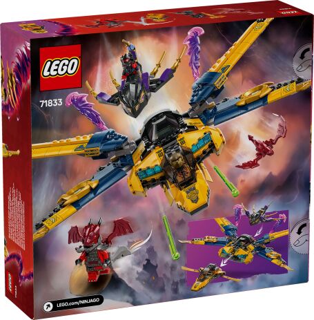 LEGO Ninjago Ras & Arin's Super Storm Jet (71833) (9)