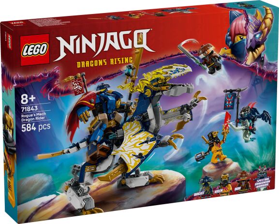 LEGO Ninjago Rogue's Mech Dragon Rider (71843) (0)