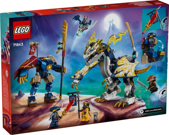 LEGO Ninjago Rogue's Mech Dragon Rider (71843) (9)