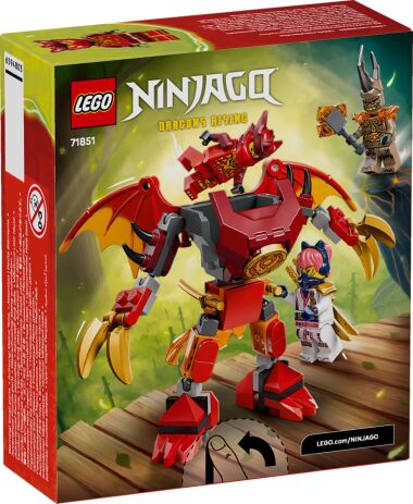 LEGO Ninjago Kai's Dragon Mech Battle Pack (71851) (10)