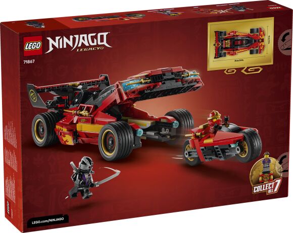 LEGO® Ninjago X-1 Ninja Charger 15th Anniversary (71867) (9)