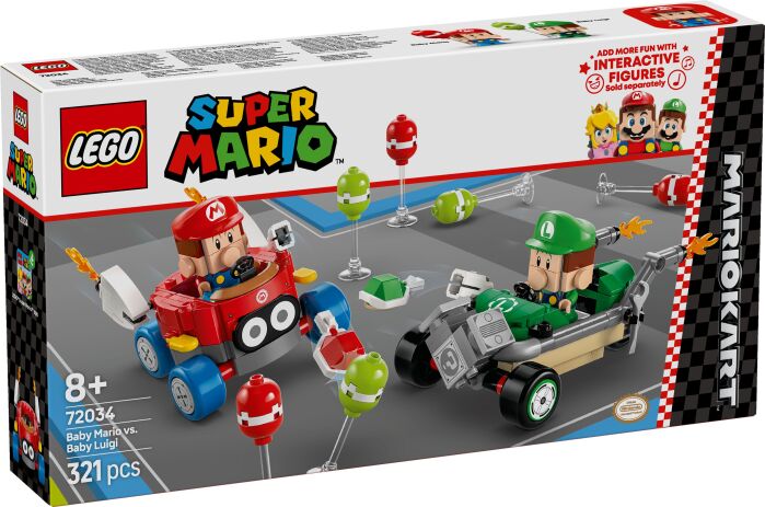 LEGO Super Mario Kart-Baby Mario vs. Baby Luigi (72034) (0)