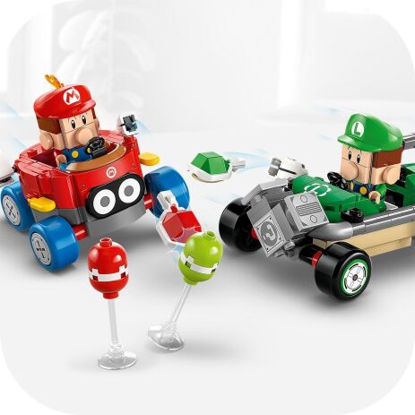 LEGO Super Mario Kart-Baby Mario vs. Baby Luigi (72034) (3)