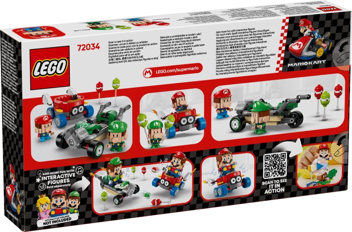 LEGO Super Mario Kart-Baby Mario vs. Baby Luigi (72034) (8)
