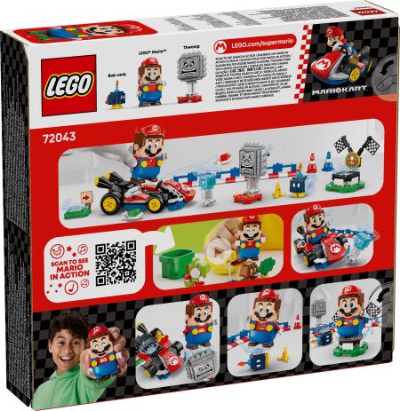 LEGO Super Mario Kart-Interactive Lego Mario & Standard Kart (72043) (11)