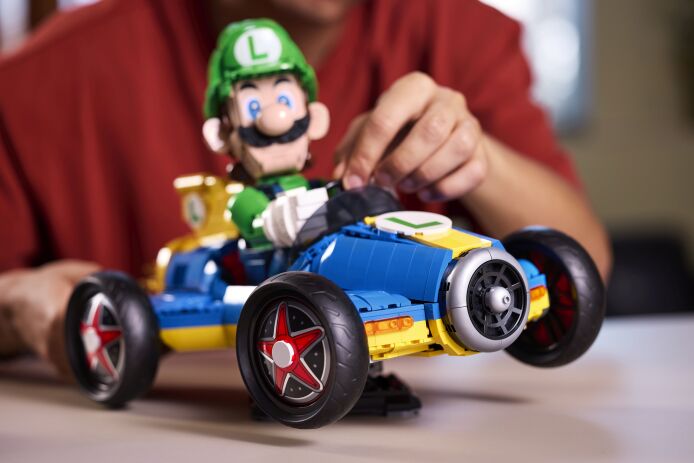 LEGO® Super Mario Kart-Luigi & Mach 8 (72050) (4)
