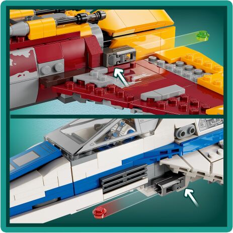 LEGO® Star Wars New Republic E-Wing vs. Shin Hati's Starfighter (75364) (2)