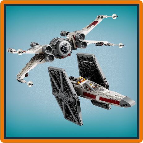 LEGO Star Wars Tie Fighter X Wing Mash Up 75393 Moustakastoys Gr