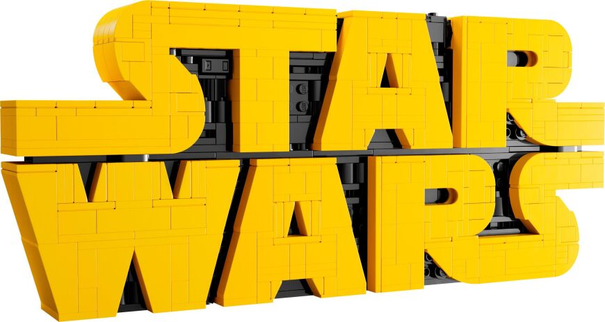 LEGO Star Wars Brick-Built Star Wars Logo (75407) (1)