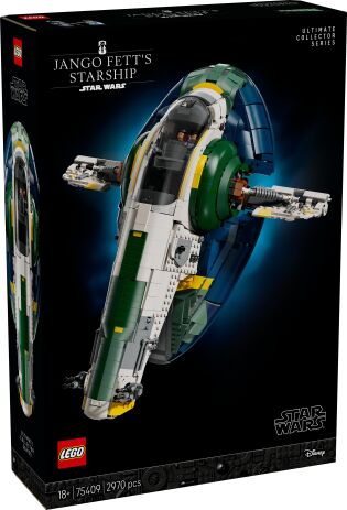 LEGO Star Wars Jango Fett's Firesray Class Starship (75409) (0)