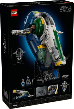 LEGO Star Wars Jango Fett's Firesray Class Starship (75409) (15)