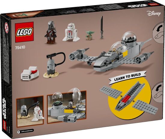 LEGO Star Wars Mando & Grocu's N-1 Starfighter (75410) (10)